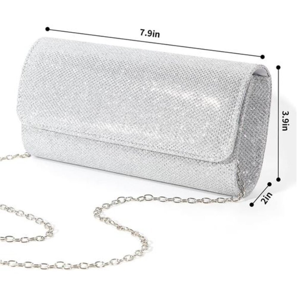 lovyoCoCo Evening Bag Clutch Purses for Women Party Handbag - Picture 6 of 7